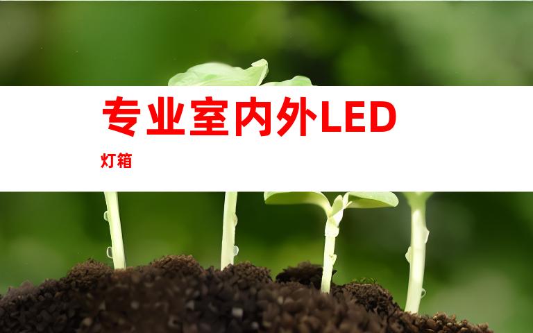 专业室内外LED灯箱