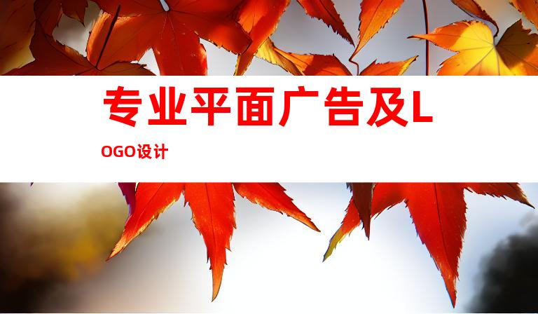 专业平面广告及LOGO设计