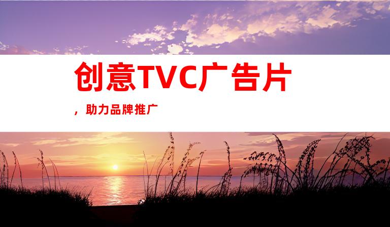 创意TVC广告片，助力品牌推广